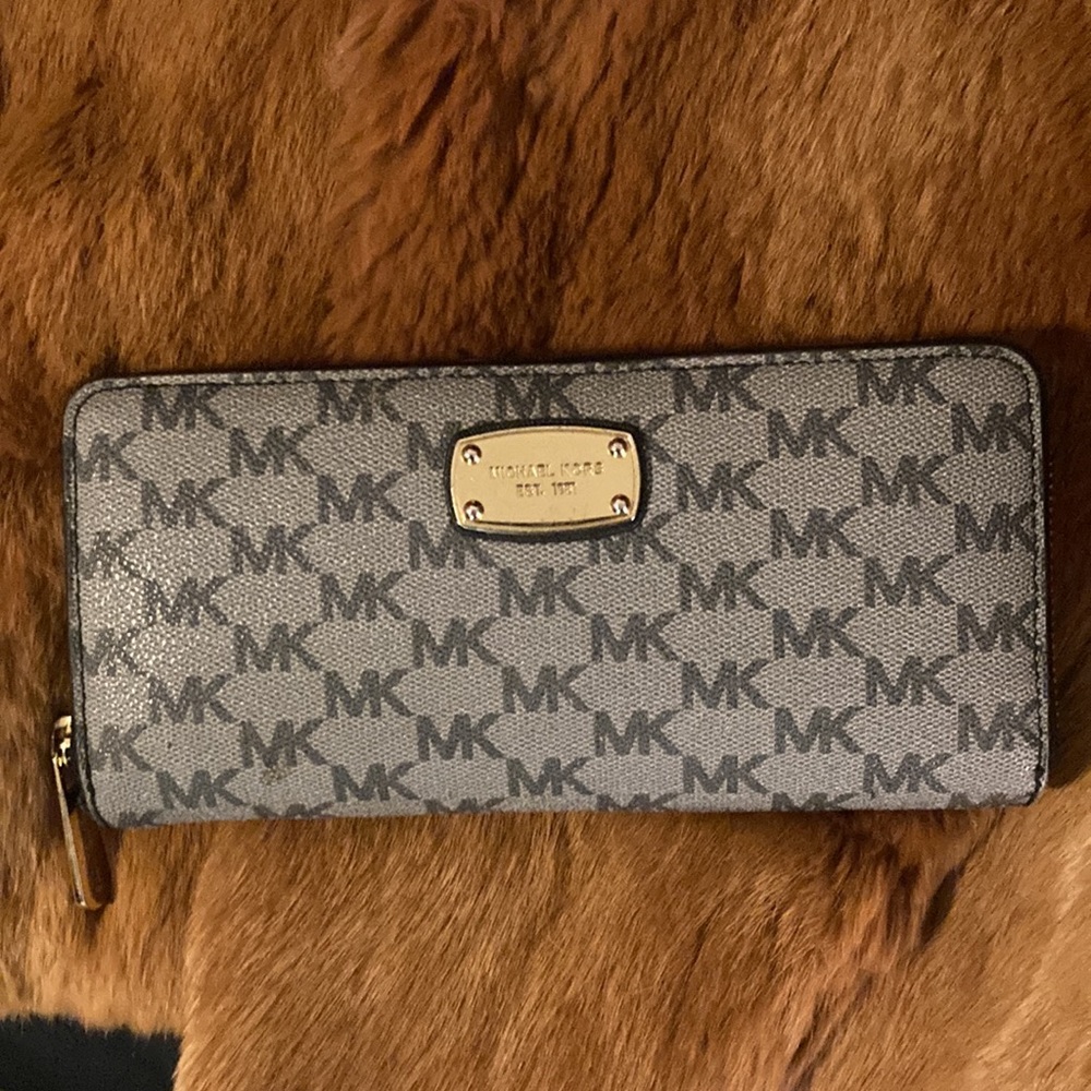 Monogram Michael Kors Contential Wallet - image 1
